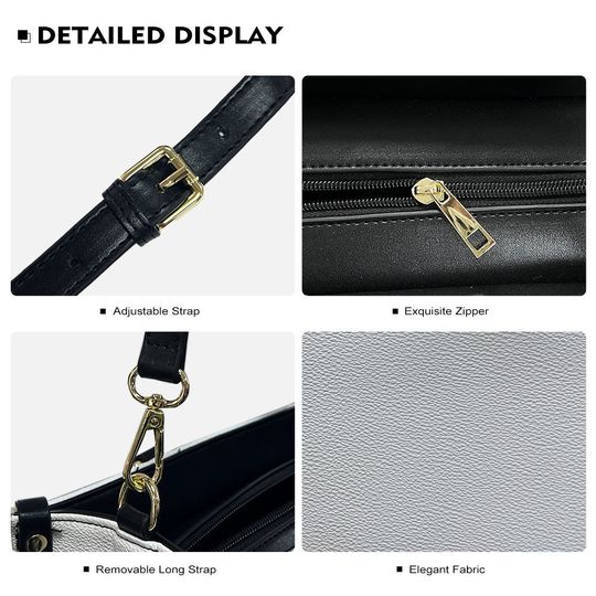 fox Leather Handbag, Gift for Mother's Day