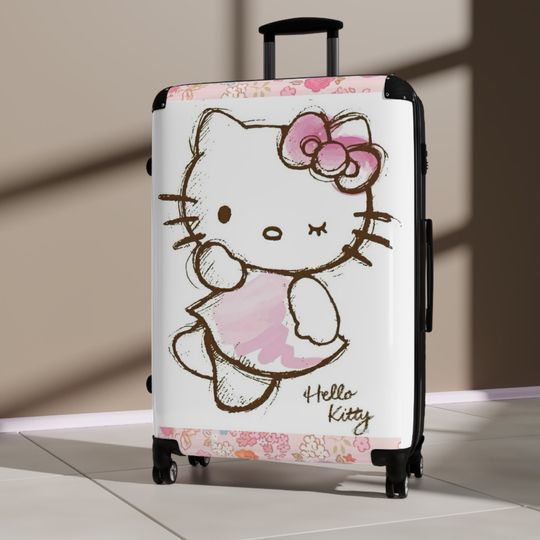 Cute Hello Kitty Suitcases for fans