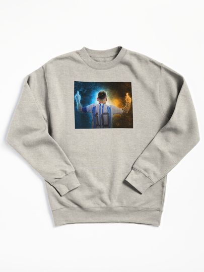 LIONEL MESSI GOAL Pullover Sweatshirt