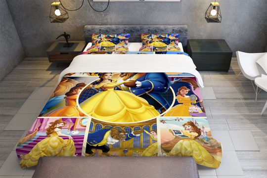 Beauty and Beast Bedding Set