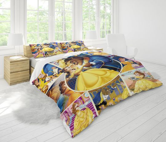 Beauty and Beast Bedding Set