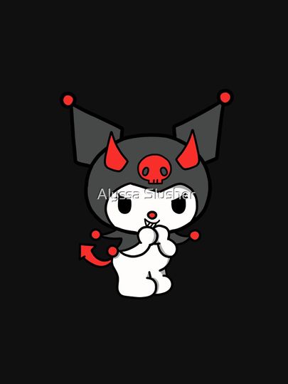Kuromi Devil Racerback Tank Top