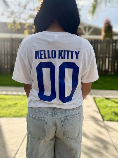 Hello Kitty LA Dodgers t-shirt