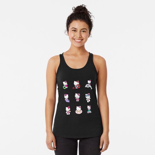 Hello Kitty Hawaii Tank Top, Hello Kitty Shirt