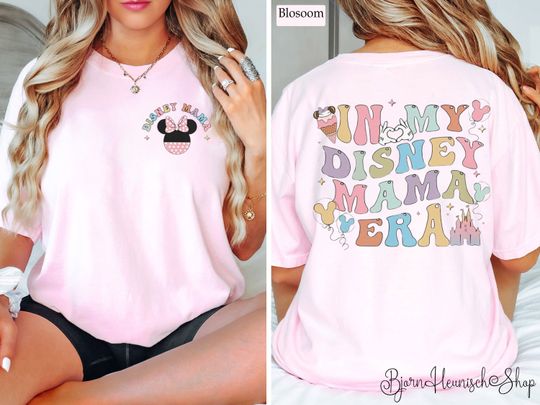 In My Disney Mom Era Two-Sided Shirt, Minnie Mom Shirt