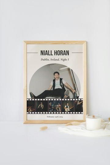 The Show Live On Tour Poster, Niall Horan Poster