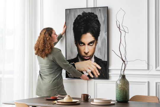 Prince Rogers Nelson Art - Rock Music Wall Design