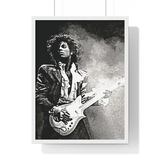 Prince Rogers Nelson Art - Rock Music Wall Design