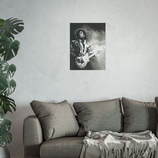 Prince Rogers Nelson Art - Rock Music Wall Design