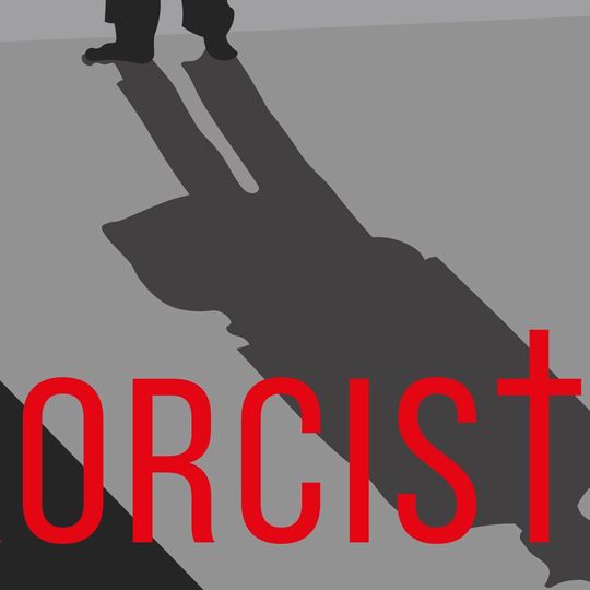 The Exorcist poster, minimalist film print - William Peter Blatty