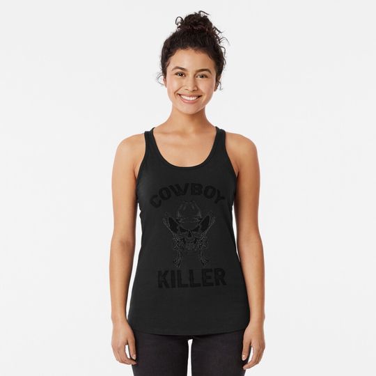 Cowboy Killer Racerback Tank Top