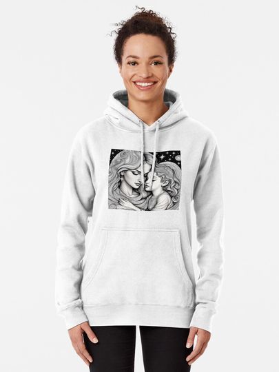 Madonna and Child Pullover Hoodie