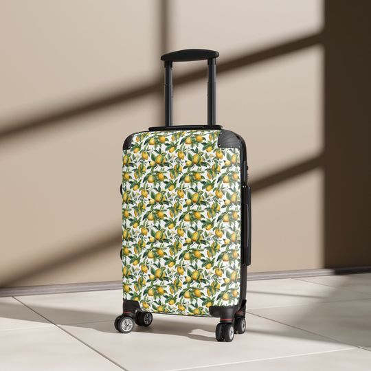 Lemon Theme Luggage, Fruit Merch