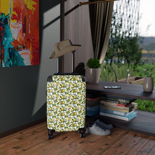 Lemon Theme Luggage, Fruit Merch