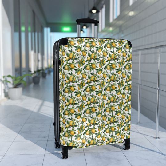 Lemon Theme Luggage, Fruit Merch