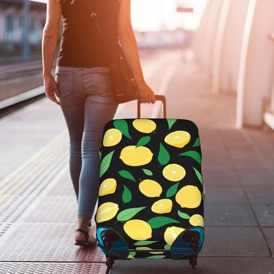 Lemon Theme Luggage, Fruit Merch