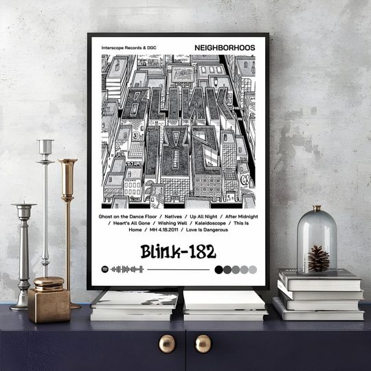B182, Neighborhoods, Album Poster