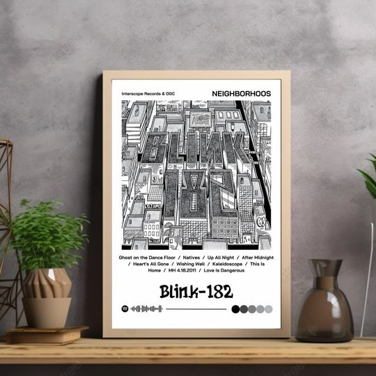 B182, Neighborhoods, Album Poster