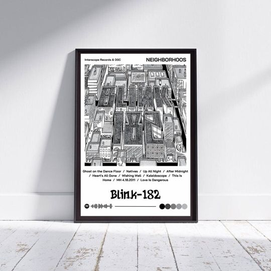 B182, Neighborhoods, Album Poster