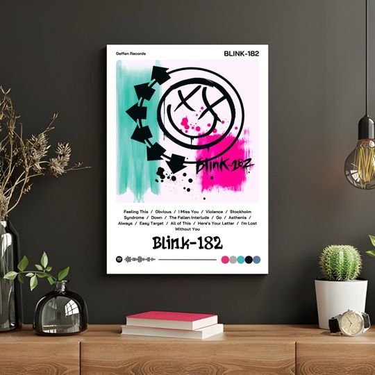B182 Album Poster, Pop Punk Wall Art.