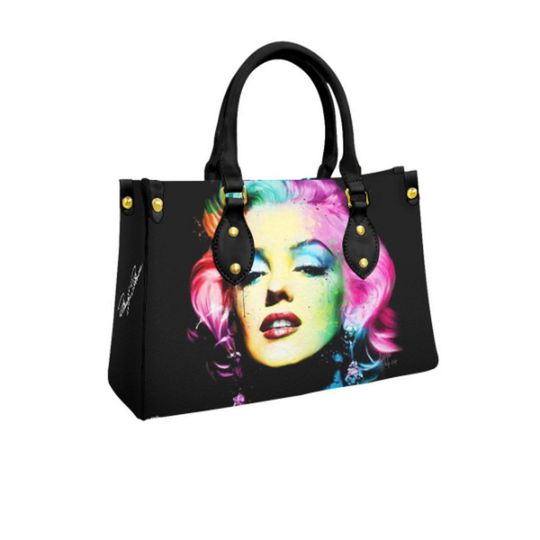 Marilyn Monroe "RAINBOW" Leather Bag, Gift for Women