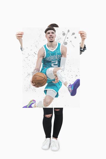 Lamelo Ball Poster Print, Wall Art Decor, Best Home Decor Gift