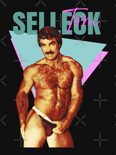 Classic Tom Selleck  Lightweight Hoodie