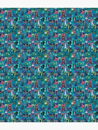 New Haunted Mansion Print Backpack