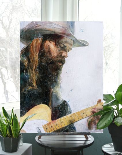 Chris Stapleton Poster, Home Decorf