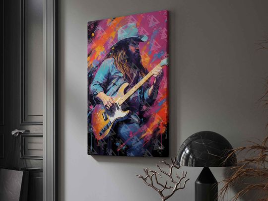 Chris Stapleton Poster, Home Decorf
