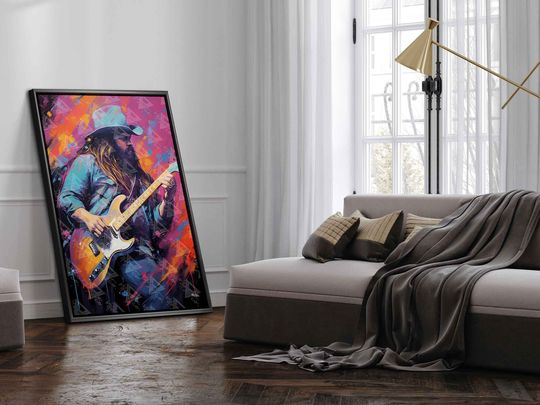 Chris Stapleton Poster, Home Decorf