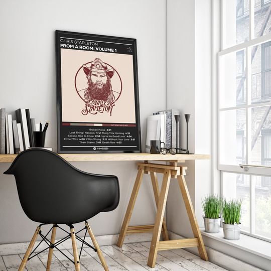 Chris Stapleton Poster, Home Decorf