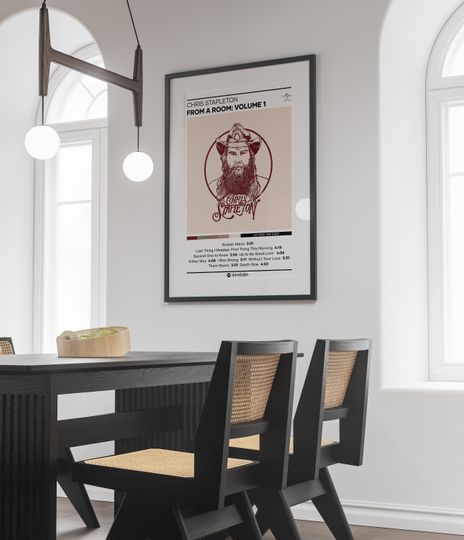 Chris Stapleton Poster, Home Decorf