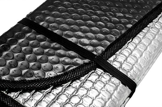 Eyes American US Flag Reflective Sunshade