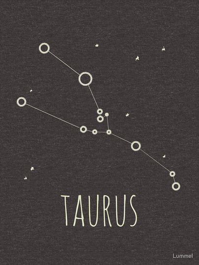 Taurus Zodiac Star Sign Hoodie