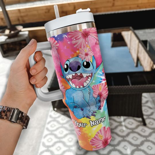 Personalized Lilo and Stitch Disney Tumbler