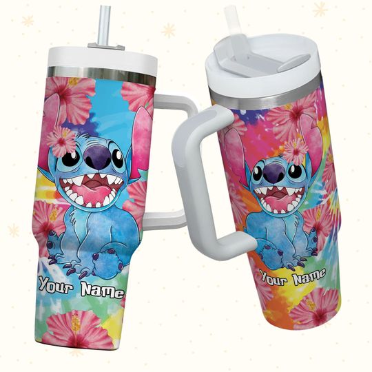 Personalized Lilo and Stitch Disney Tumbler