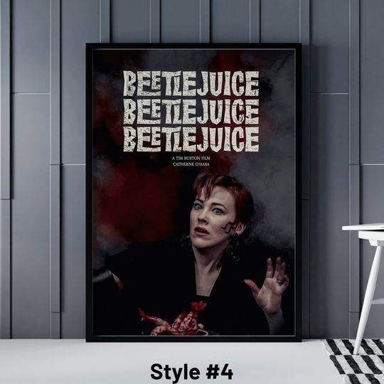 Beetlejuice Poster, 7 Different Beetlejuice Posters, Beetlejuice Movie