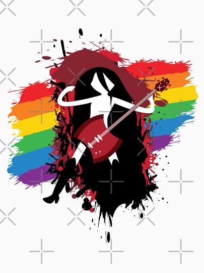 Adventure Time Aesthetic - Marceline  Pullover Hoodie