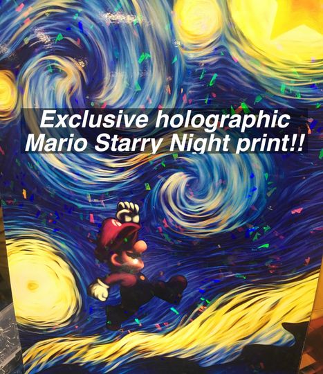 Super Mario Game Room Wall Decor, Gamer Gift