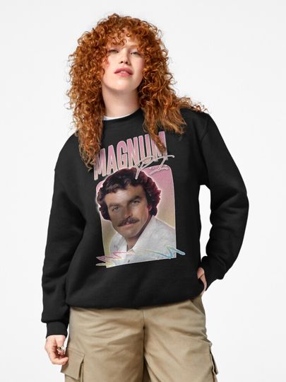 Magnum Pi 80S Retro Style Tom Selleck Pullover Sweatshirt