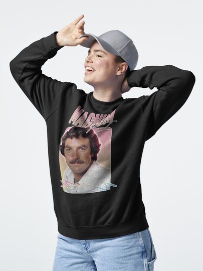 Magnum Pi 80S Retro Style Tom Selleck Pullover Sweatshirt