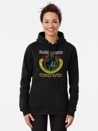 Black and Proud, Juneteenth Crowd - Juenteenth Hoodie