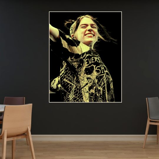 Happier Than Ever Poster, Billie Eilish, Hit Me Hard And Soft Poster