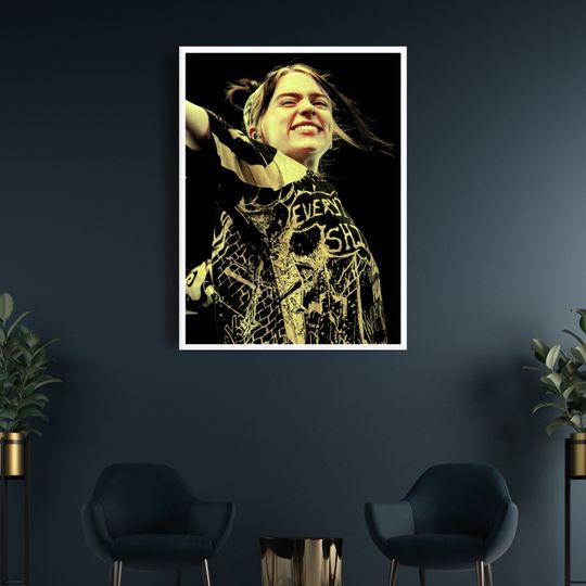 Happier Than Ever Poster, Billie Eilish, Hit Me Hard And Soft Poster