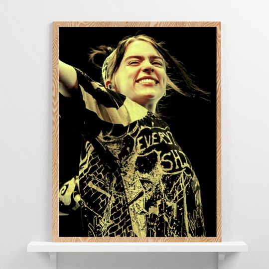 Happier Than Ever Poster, Billie Eilish, Hit Me Hard And Soft Poster