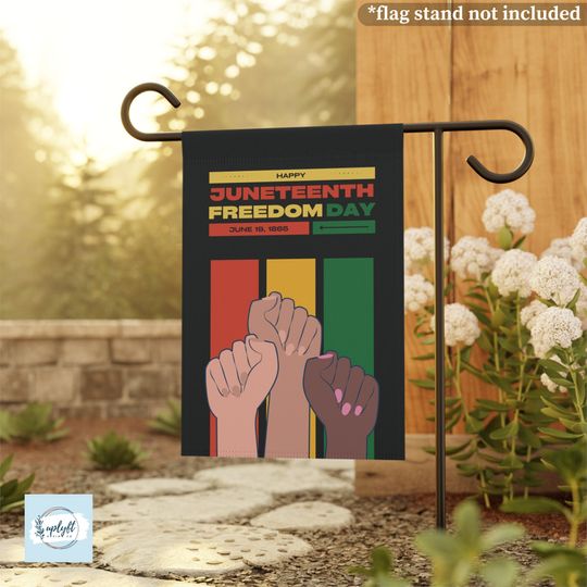 =Juneteenth Flag, Juneteenth Decor, Juneteenth Gift, Black Independence Day Flag, African American Home Decor