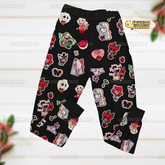 Hazbin Hotel Pajamas Set, Husk Hazbin Hotel Pjs