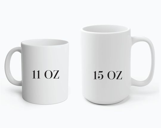 Personalized Wedding Mugs, Couples Ceramic Mugs