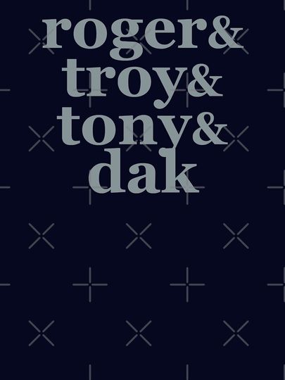 Dallas Cowboys - QB Greats Essential T-Shirt